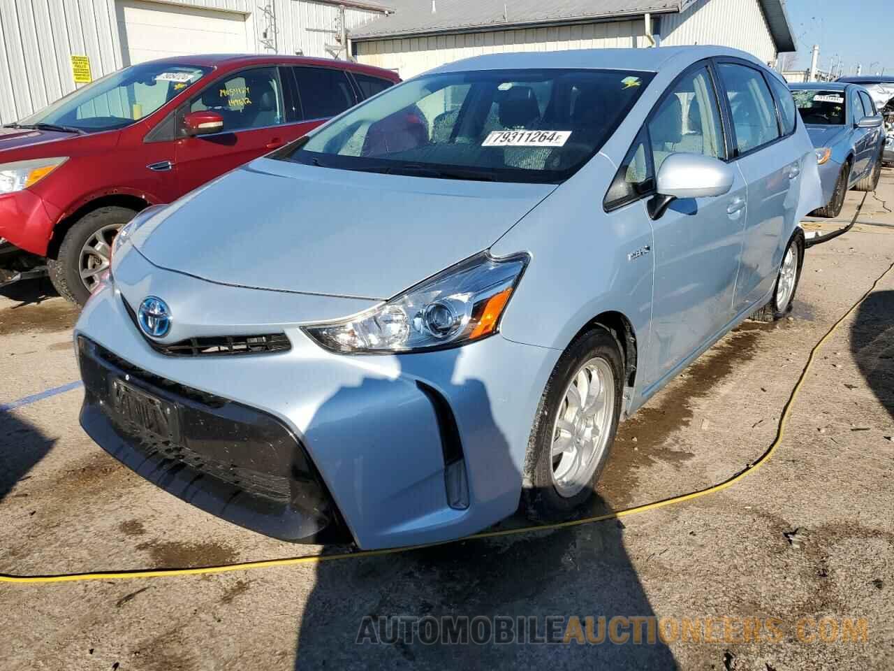 JTDZN3EU0FJ029927 TOYOTA PRIUS 2015