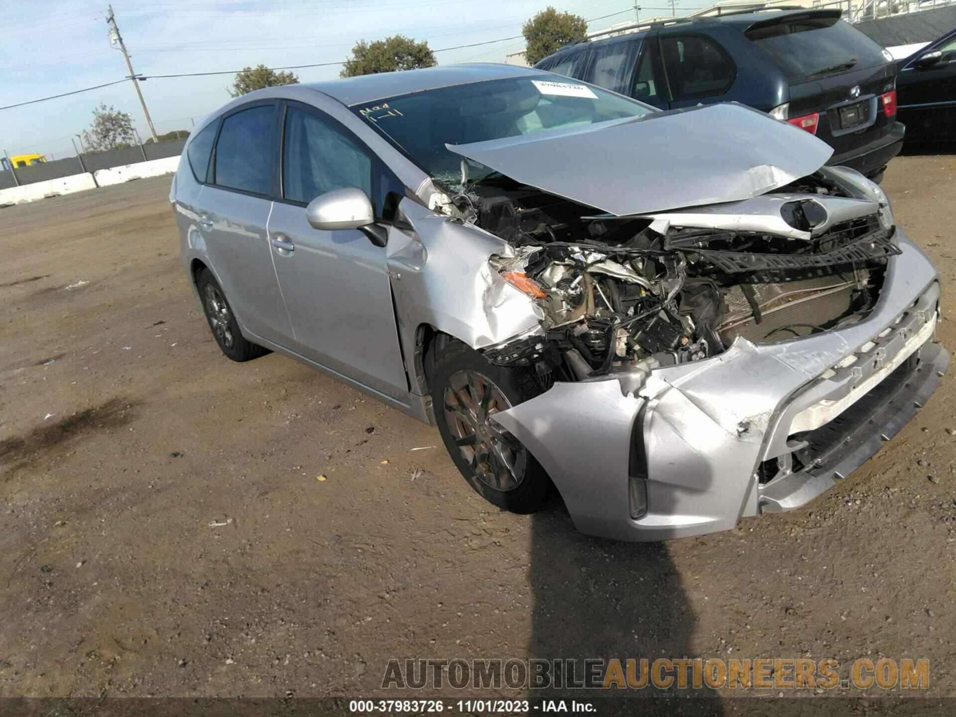 JTDZN3EU0FJ030978 TOYOTA PRIUS V 2015