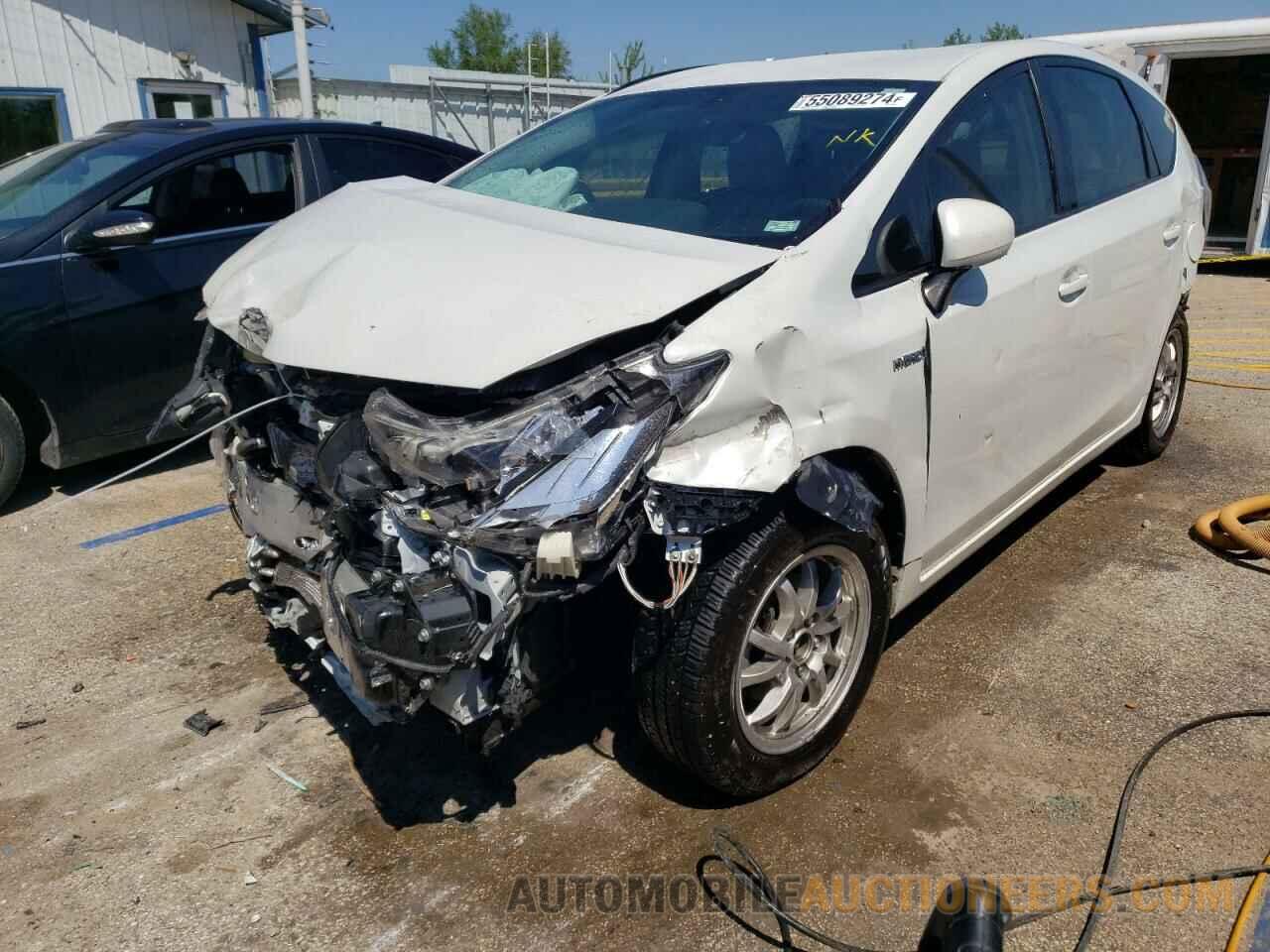 JTDZN3EU0FJ032455 TOYOTA PRIUS 2015