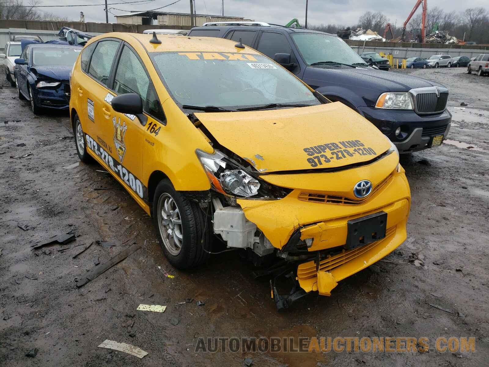 JTDZN3EU0FJ034903 TOYOTA PRIUS 2015