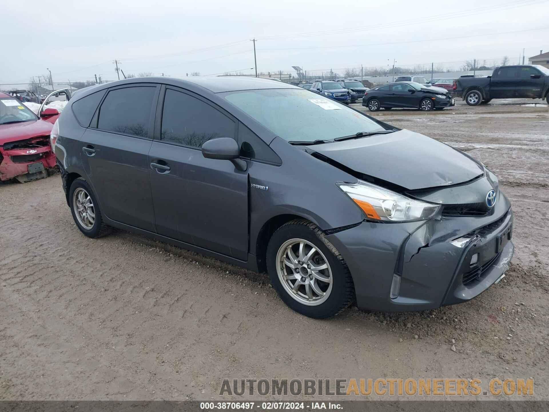 JTDZN3EU0FJ036604 TOYOTA PRIUS V 2015