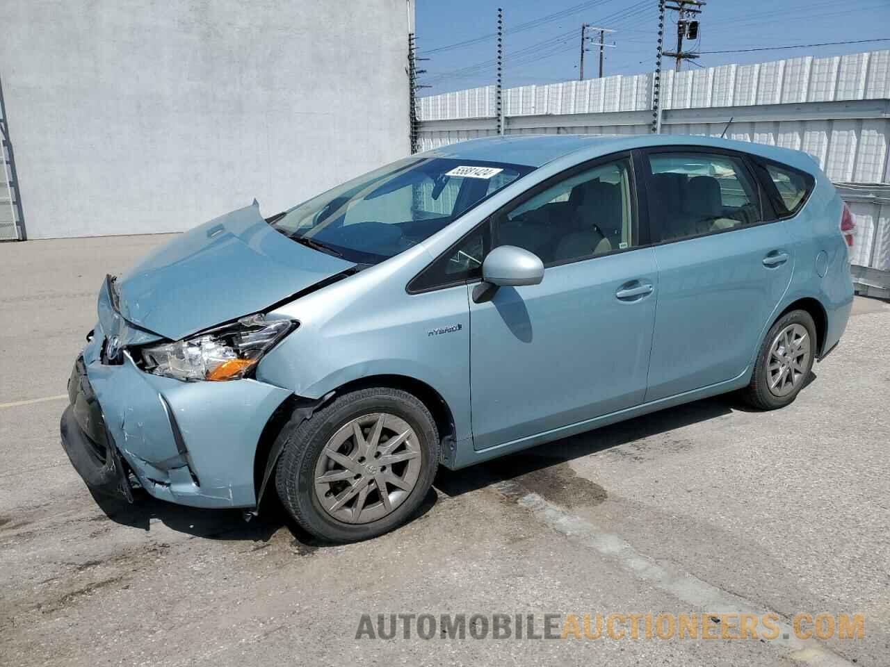 JTDZN3EU0FJ036957 TOYOTA PRIUS 2015