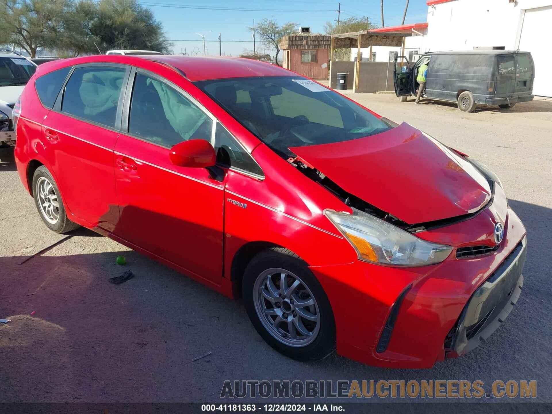 JTDZN3EU0FJ037056 TOYOTA PRIUS V 2015