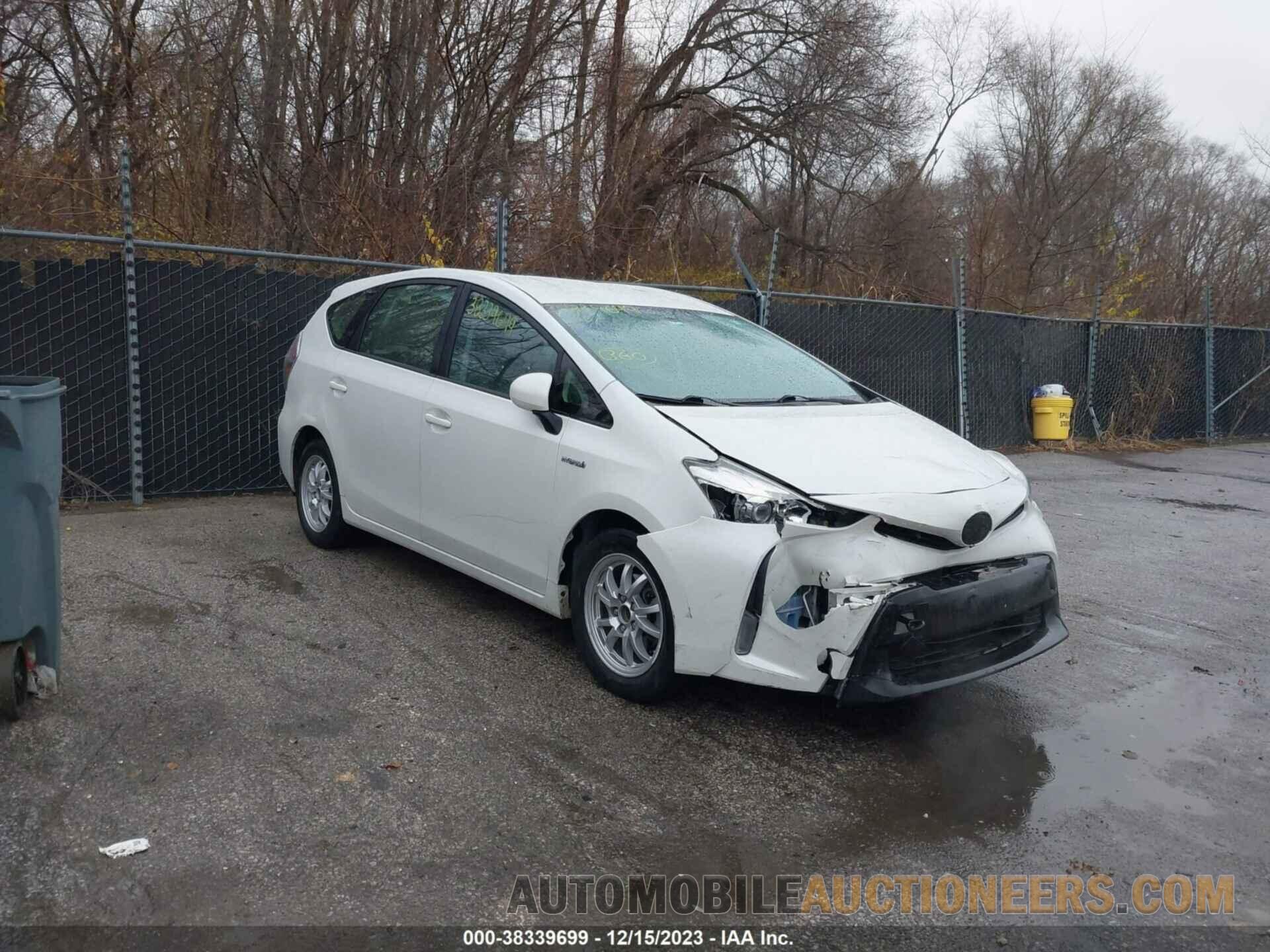 JTDZN3EU0FJ039020 TOYOTA PRIUS V 2015