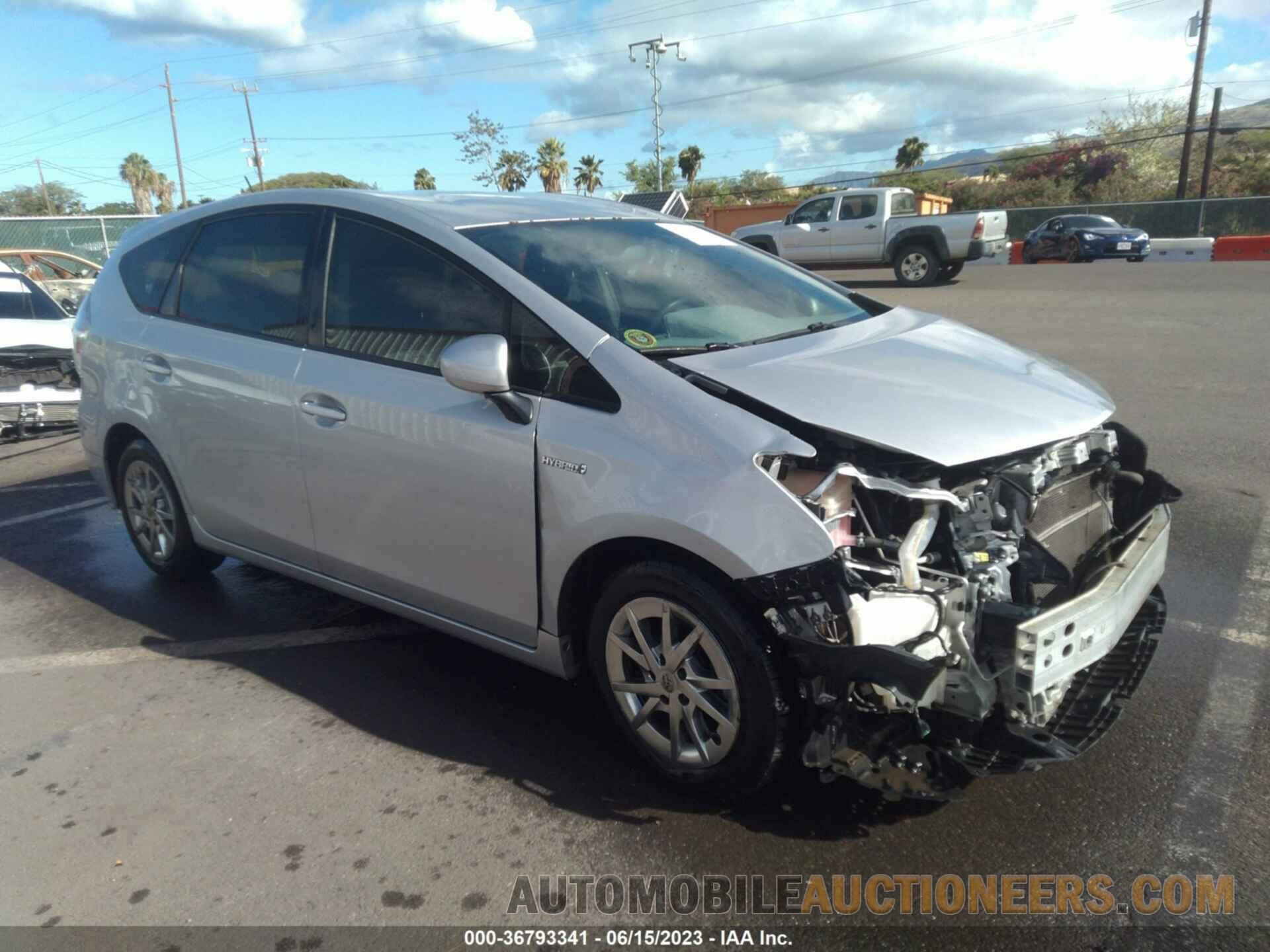 JTDZN3EU0GJ040654 TOYOTA PRIUS V 2016