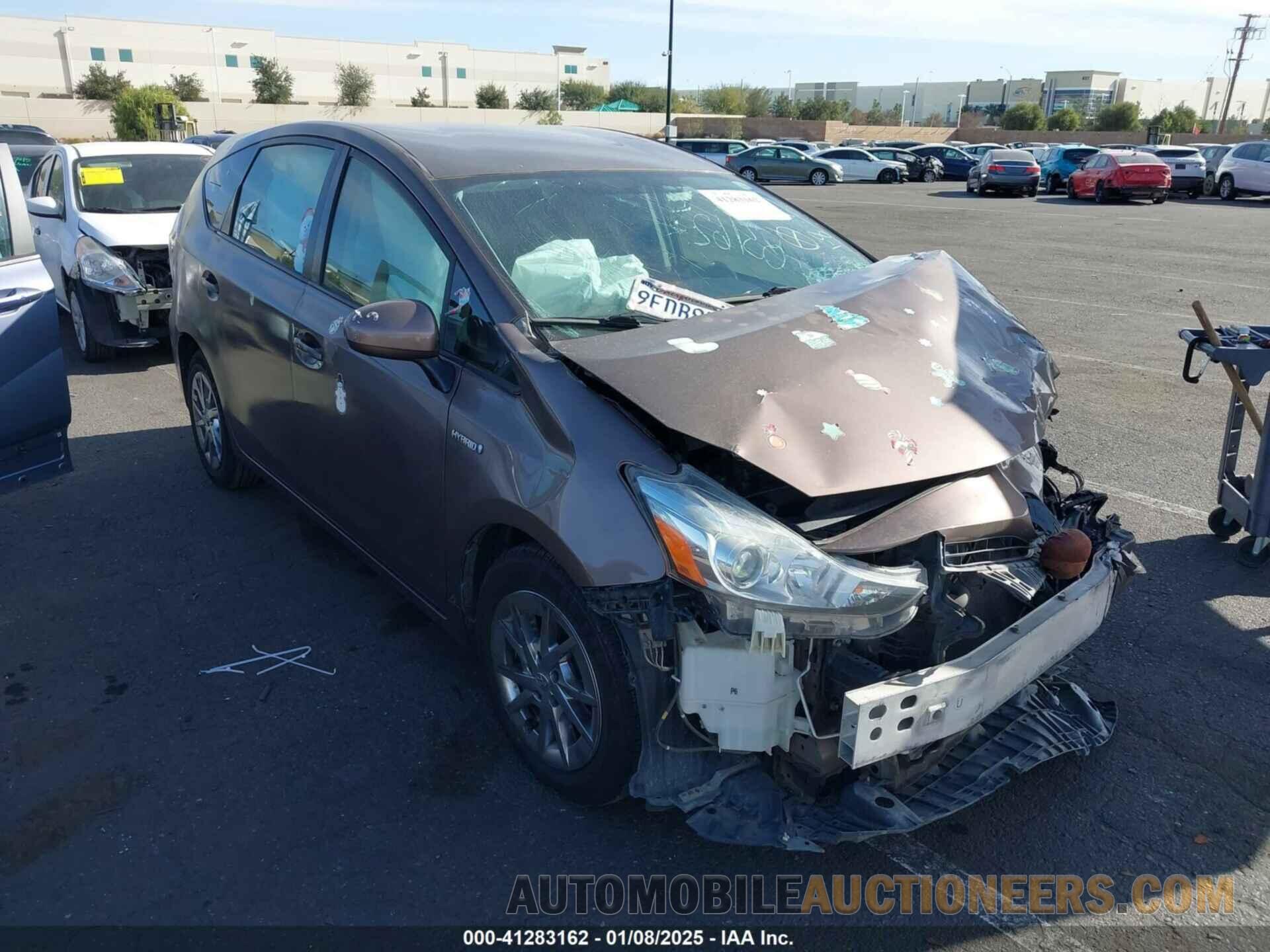 JTDZN3EU0GJ042775 TOYOTA PRIUS V 2016