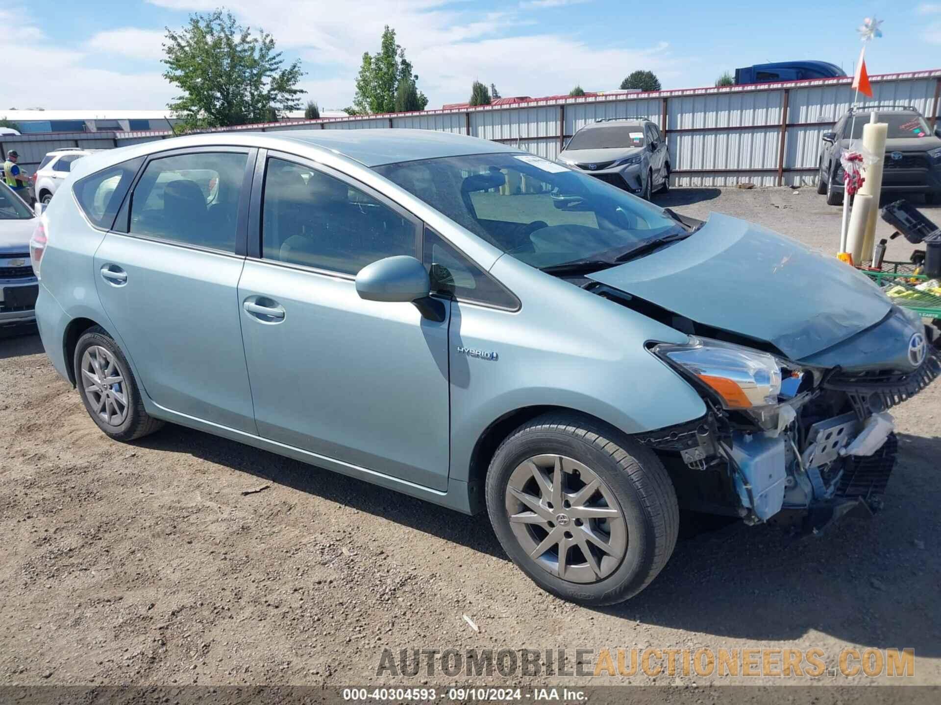 JTDZN3EU0GJ044137 TOYOTA PRIUS V 2016