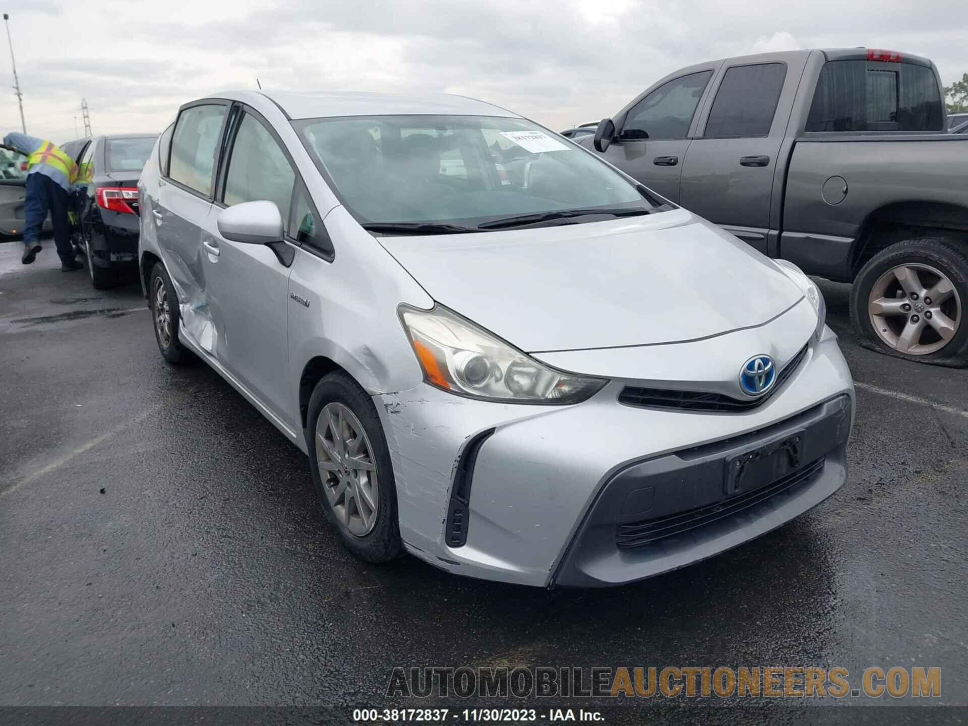 JTDZN3EU0GJ048379 TOYOTA PRIUS V 2016