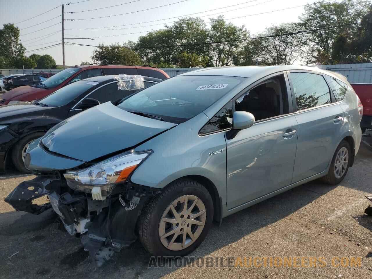 JTDZN3EU0HJ069718 TOYOTA PRIUS 2017