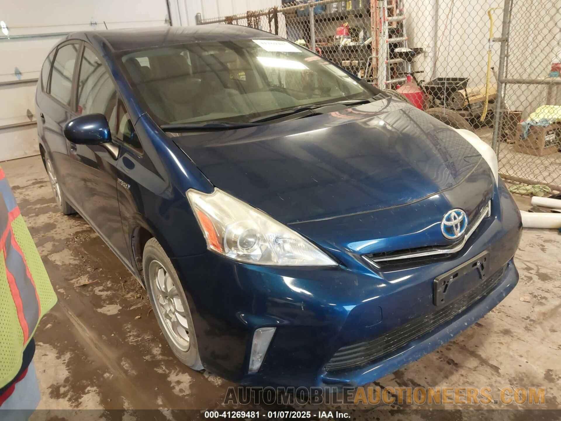 JTDZN3EU1C3019374 TOYOTA PRIUS V 2012