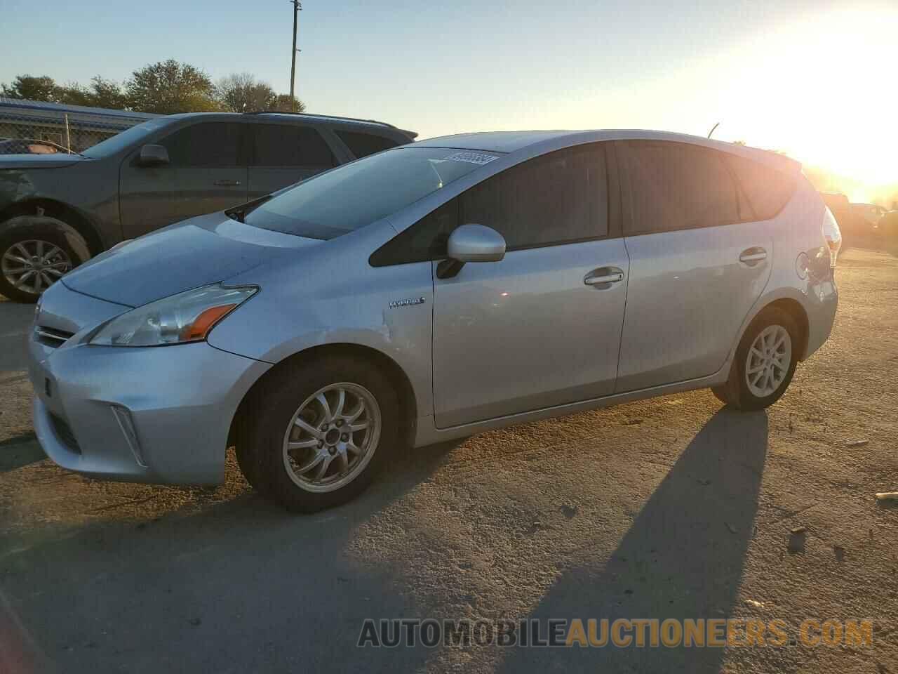 JTDZN3EU1C3037602 TOYOTA PRIUS 2012