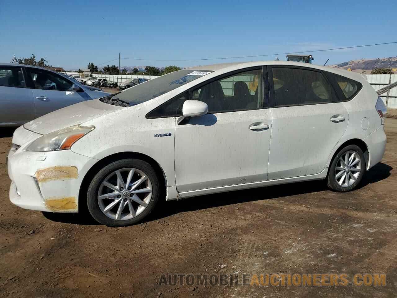 JTDZN3EU1C3054254 TOYOTA PRIUS 2012