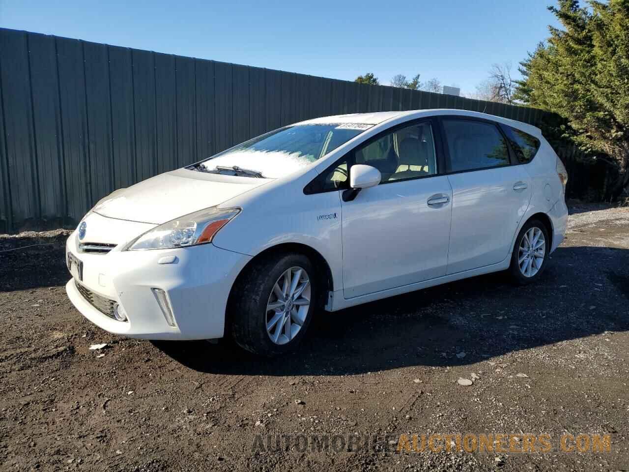 JTDZN3EU1C3102948 TOYOTA PRIUS 2012