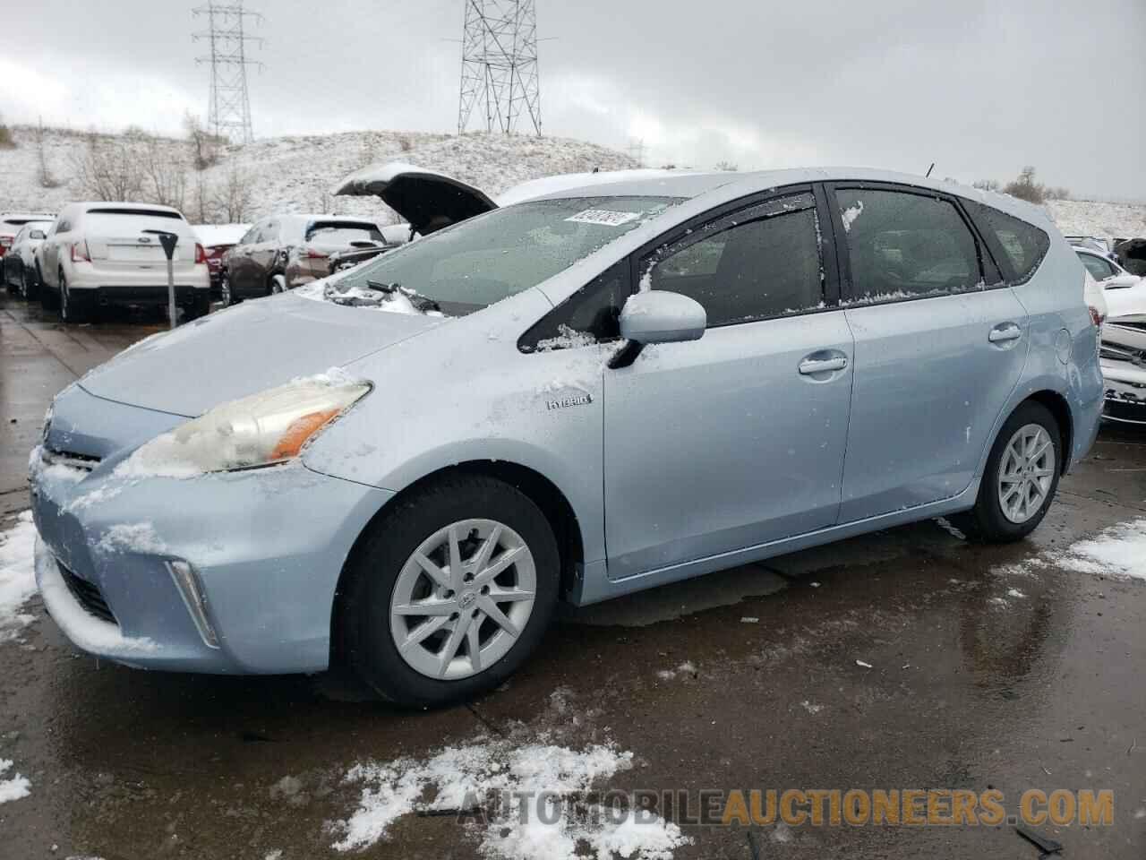 JTDZN3EU1C3114503 TOYOTA PRIUS 2012