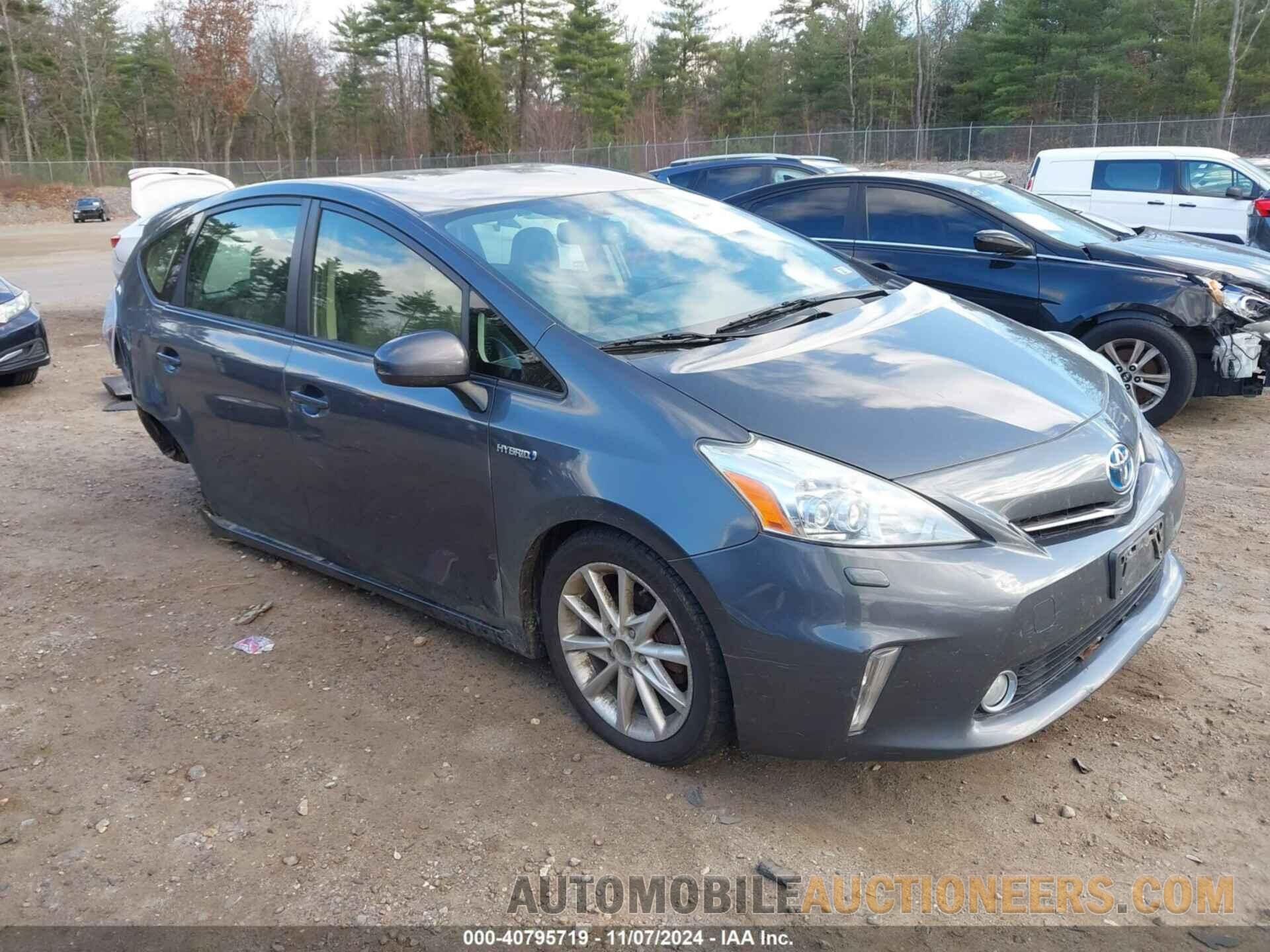 JTDZN3EU1C3116994 TOYOTA PRIUS V 2012