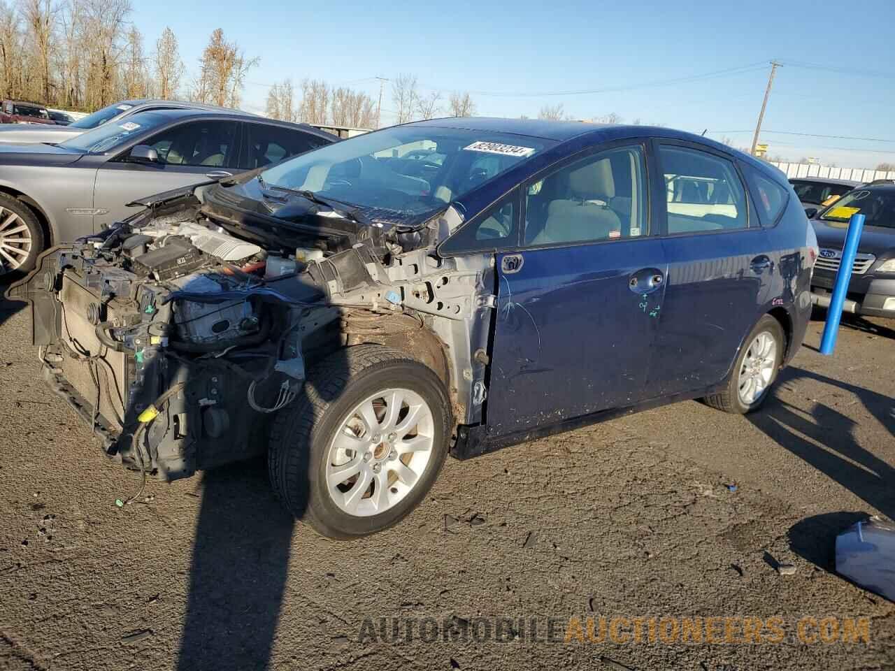 JTDZN3EU1C3147307 TOYOTA PRIUS 2012