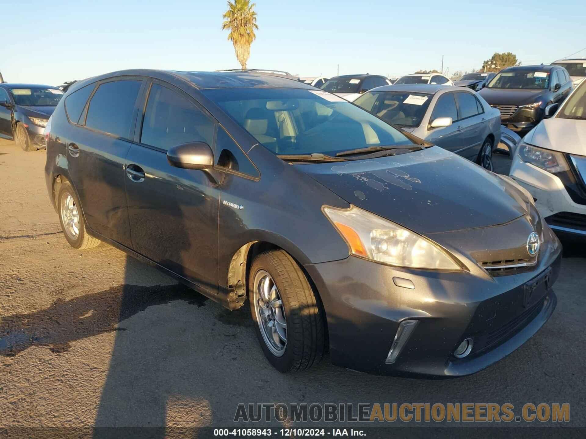 JTDZN3EU1C3155343 TOYOTA PRIUS V 2012