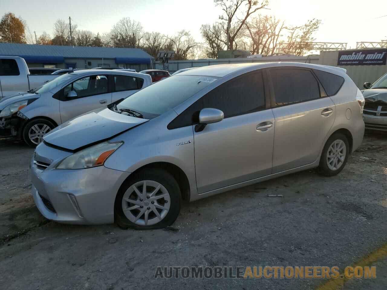 JTDZN3EU1C3164902 TOYOTA PRIUS 2012