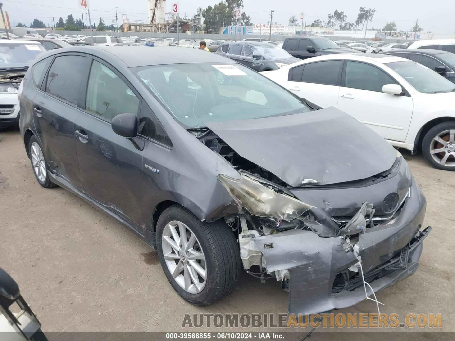 JTDZN3EU1C3179688 TOYOTA PRIUS V 2012