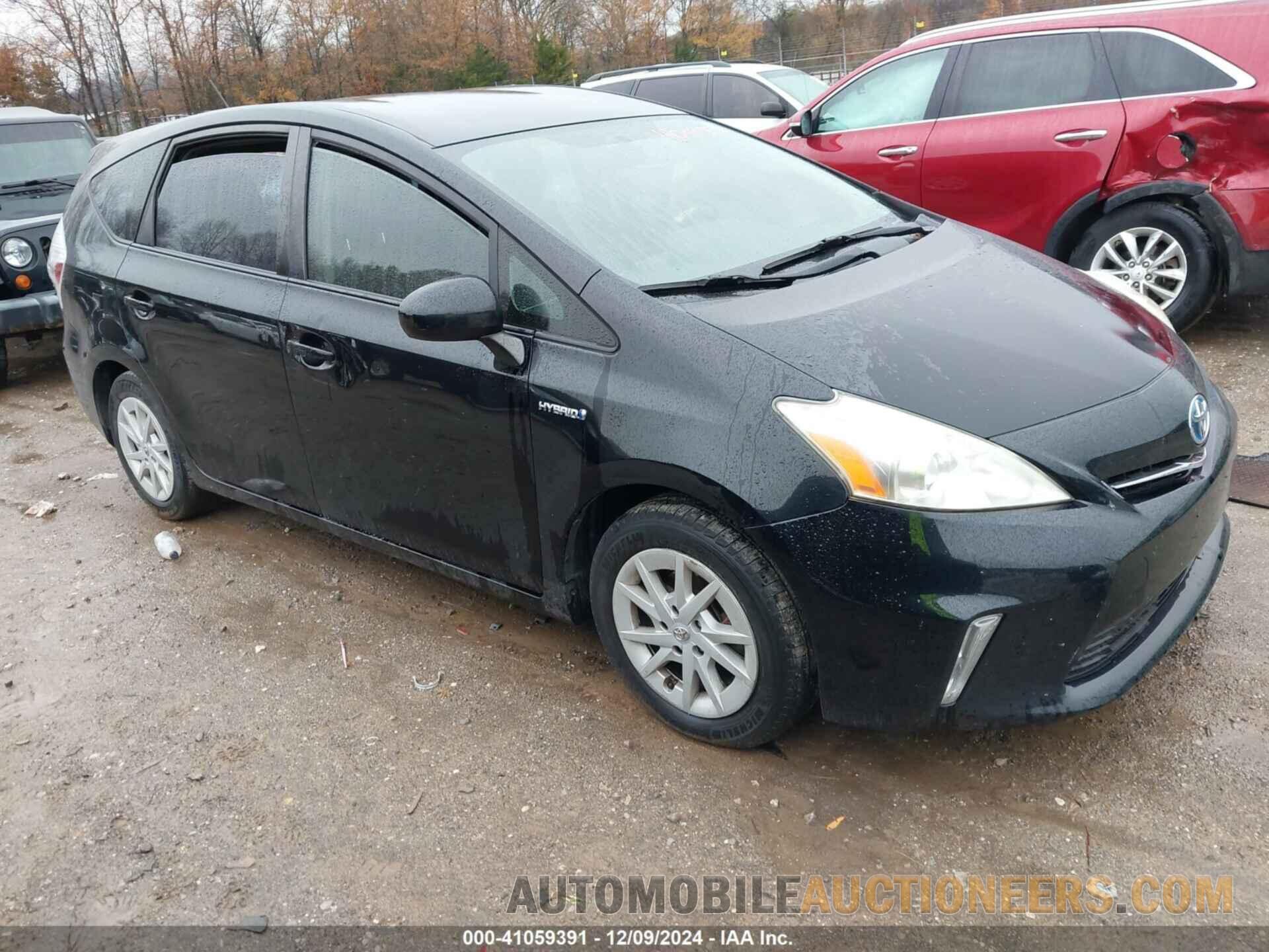 JTDZN3EU1D3202534 TOYOTA PRIUS V 2013