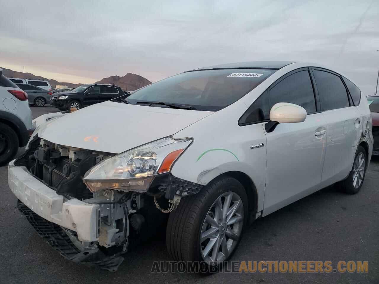 JTDZN3EU1D3247571 TOYOTA PRIUS 2013