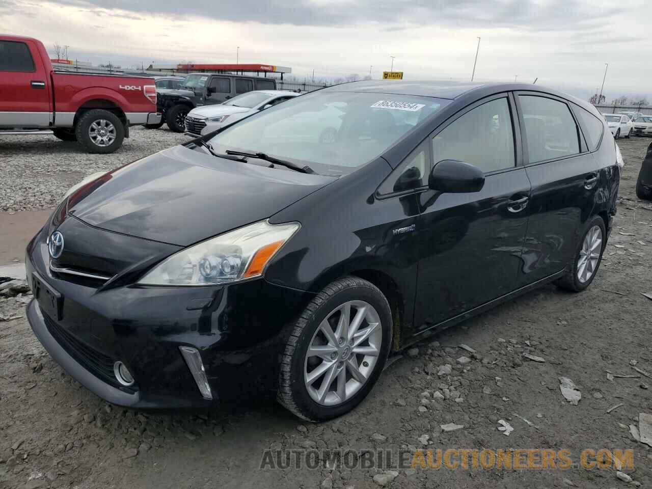 JTDZN3EU1D3285981 TOYOTA PRIUS 2013