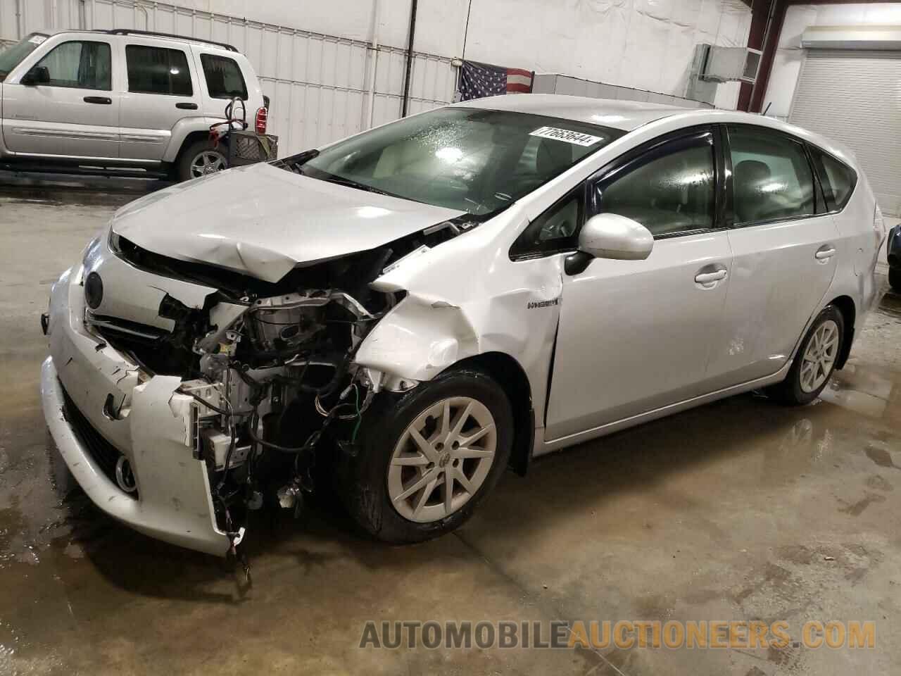 JTDZN3EU1E3313554 TOYOTA PRIUS 2014