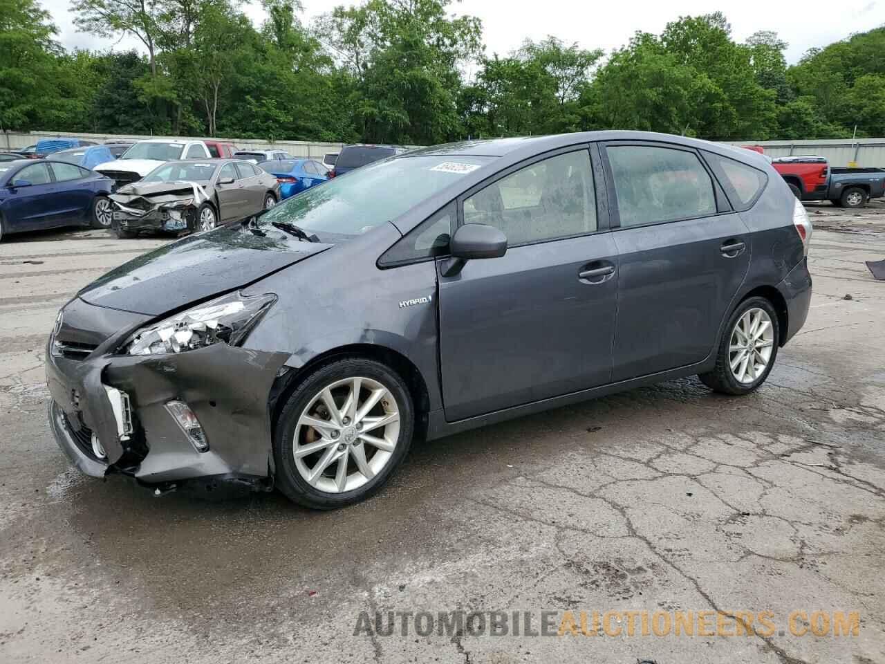 JTDZN3EU1E3349261 TOYOTA PRIUS 2014