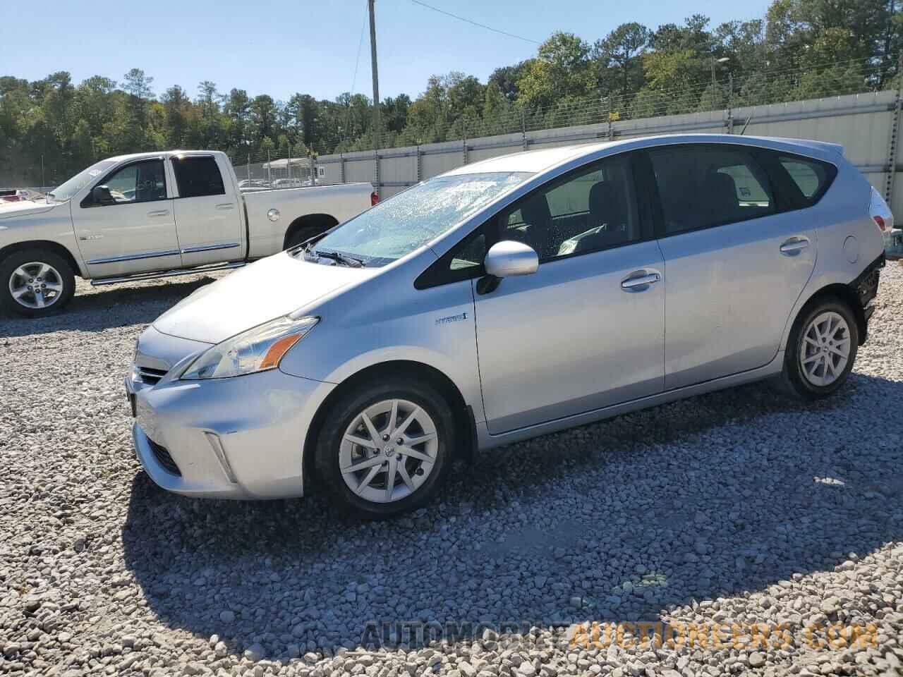 JTDZN3EU1EJ001505 TOYOTA PRIUS 2014