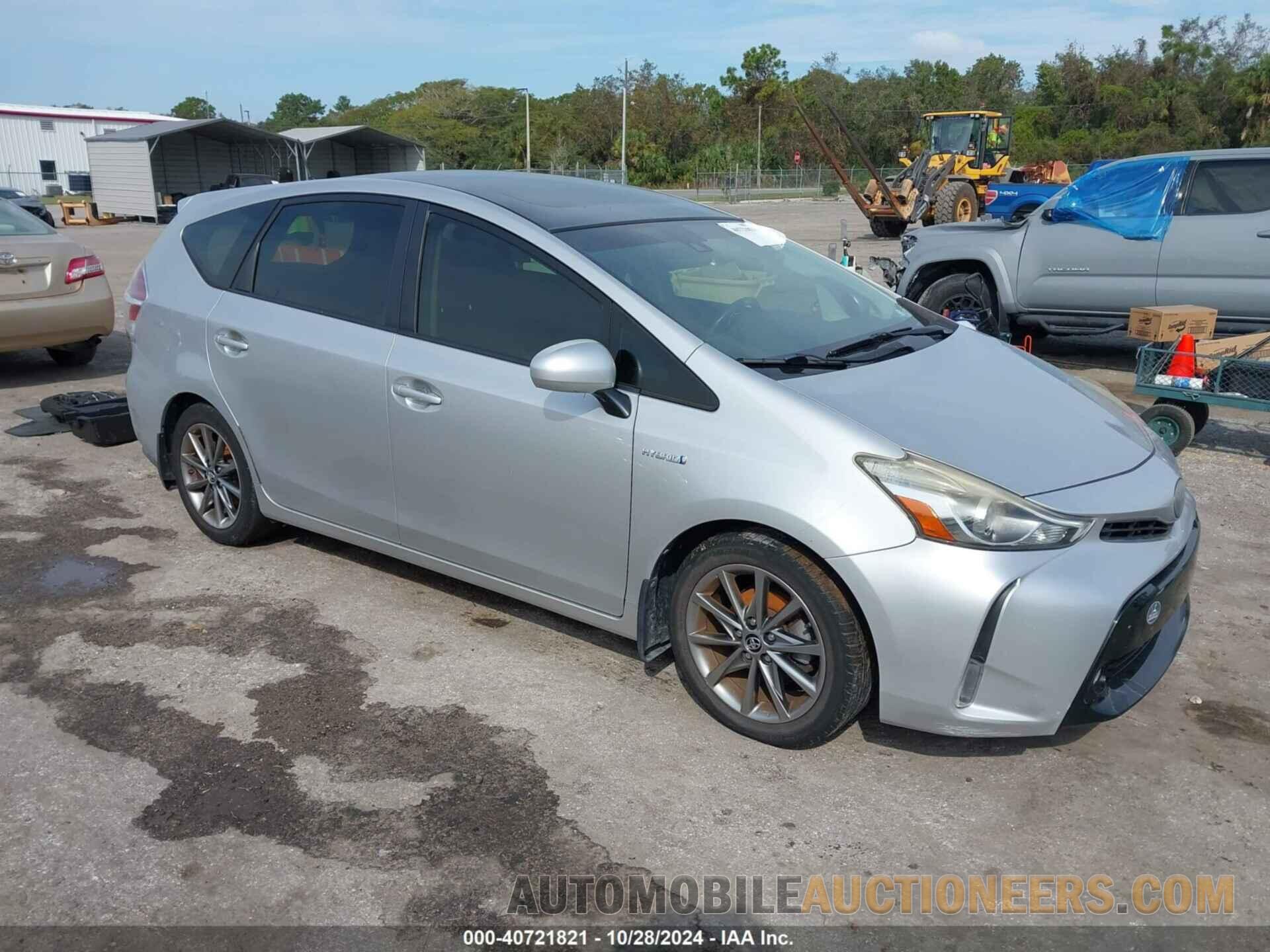 JTDZN3EU1FJ019004 TOYOTA PRIUS V 2015