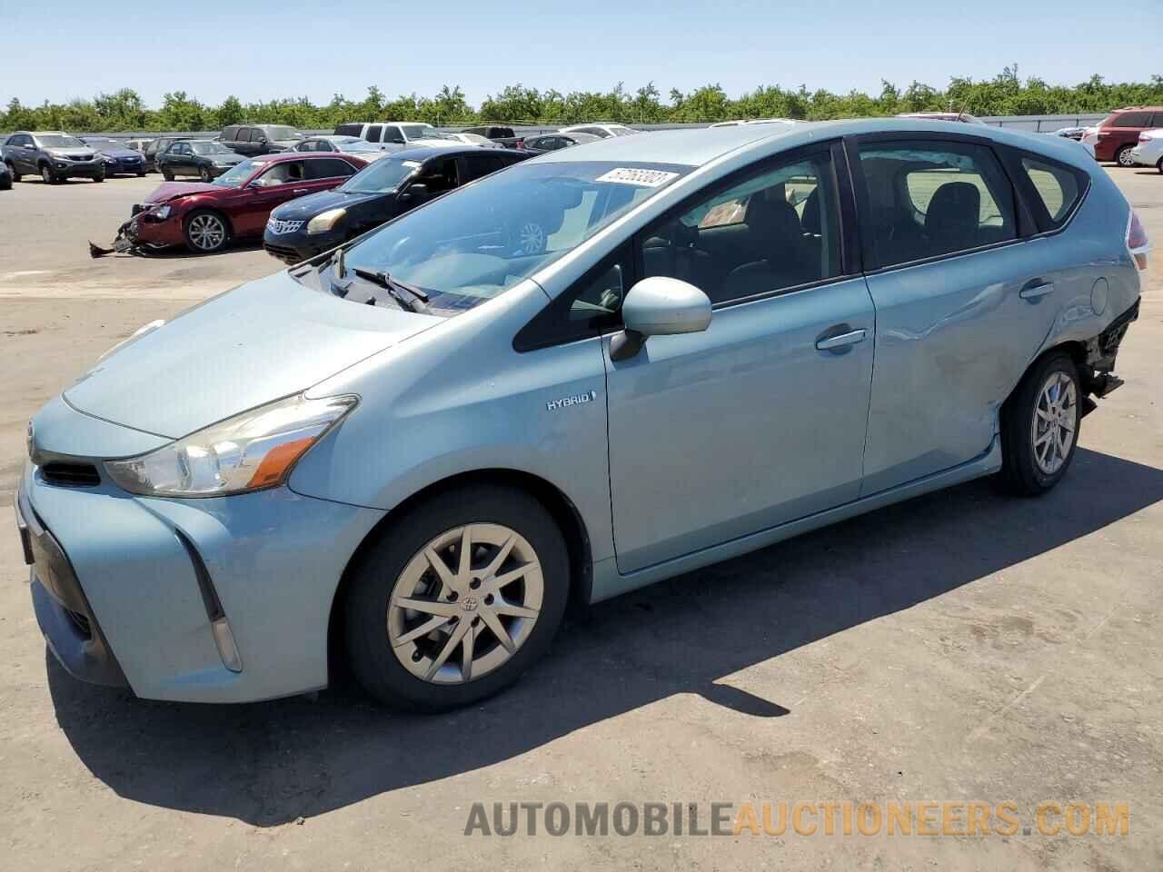 JTDZN3EU1FJ020539 TOYOTA PRIUS 2015