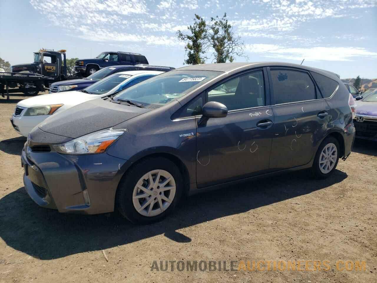 JTDZN3EU1FJ021190 TOYOTA PRIUS 2015