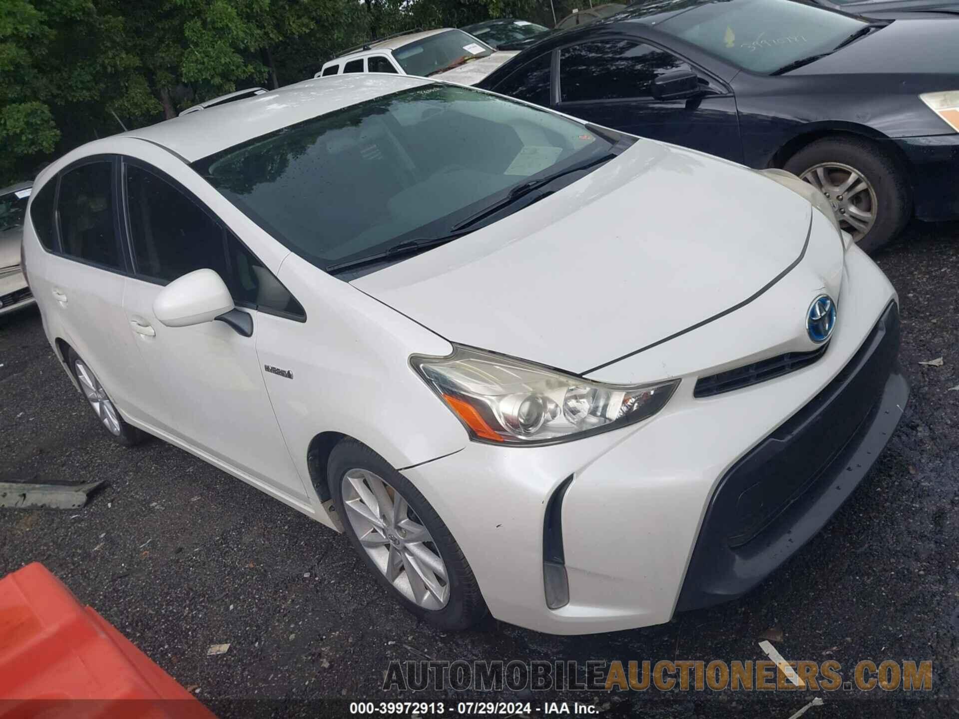 JTDZN3EU1FJ021397 TOYOTA PRIUS V 2015