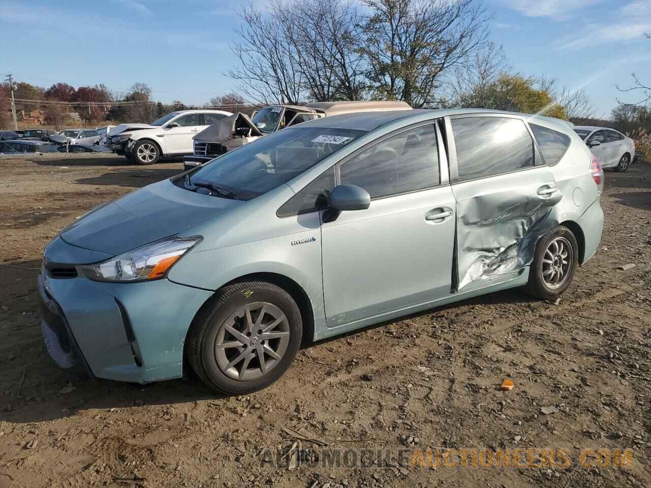 JTDZN3EU1FJ021657 TOYOTA PRIUS 2015