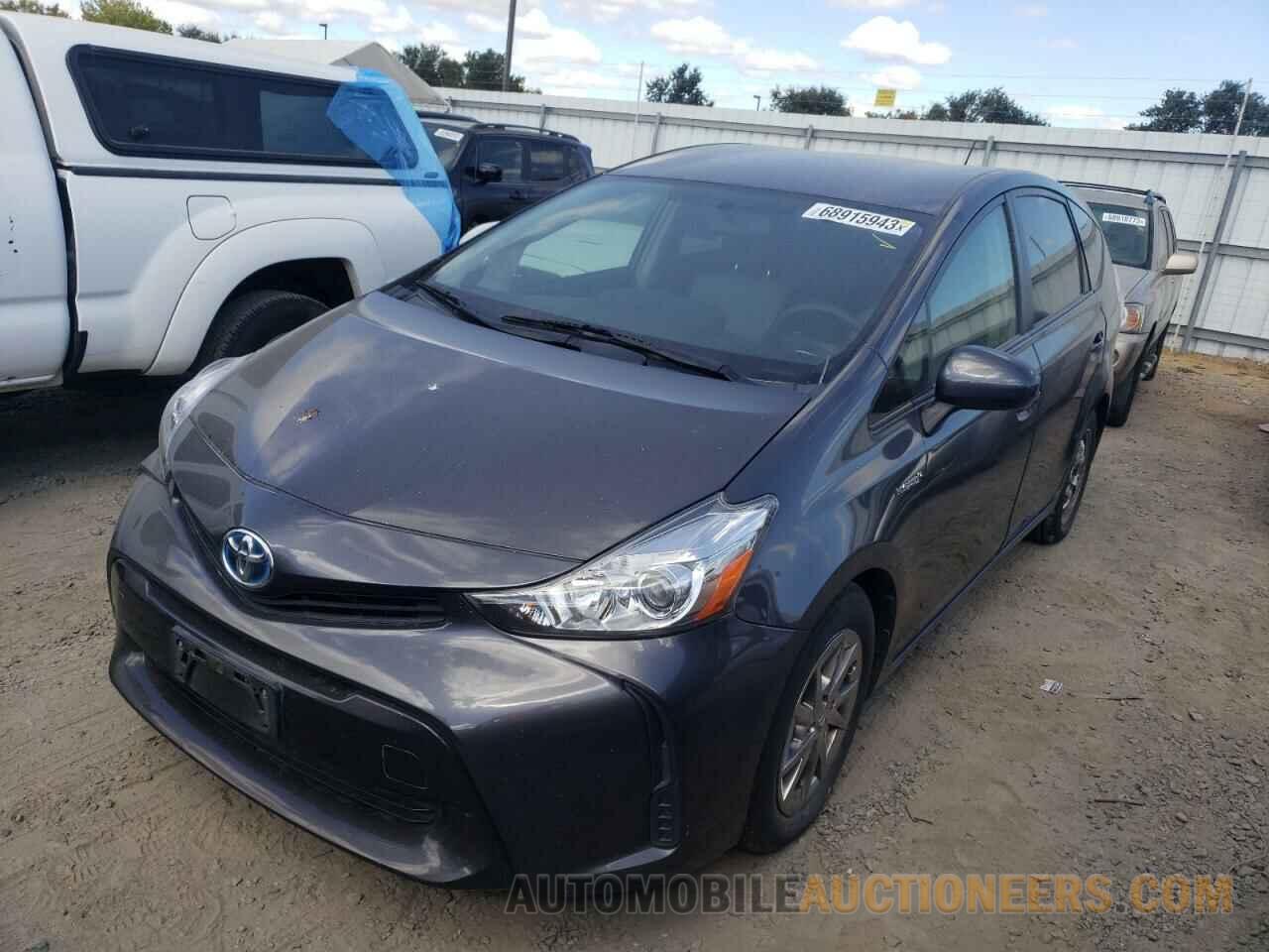 JTDZN3EU1FJ022114 TOYOTA PRIUS 2015