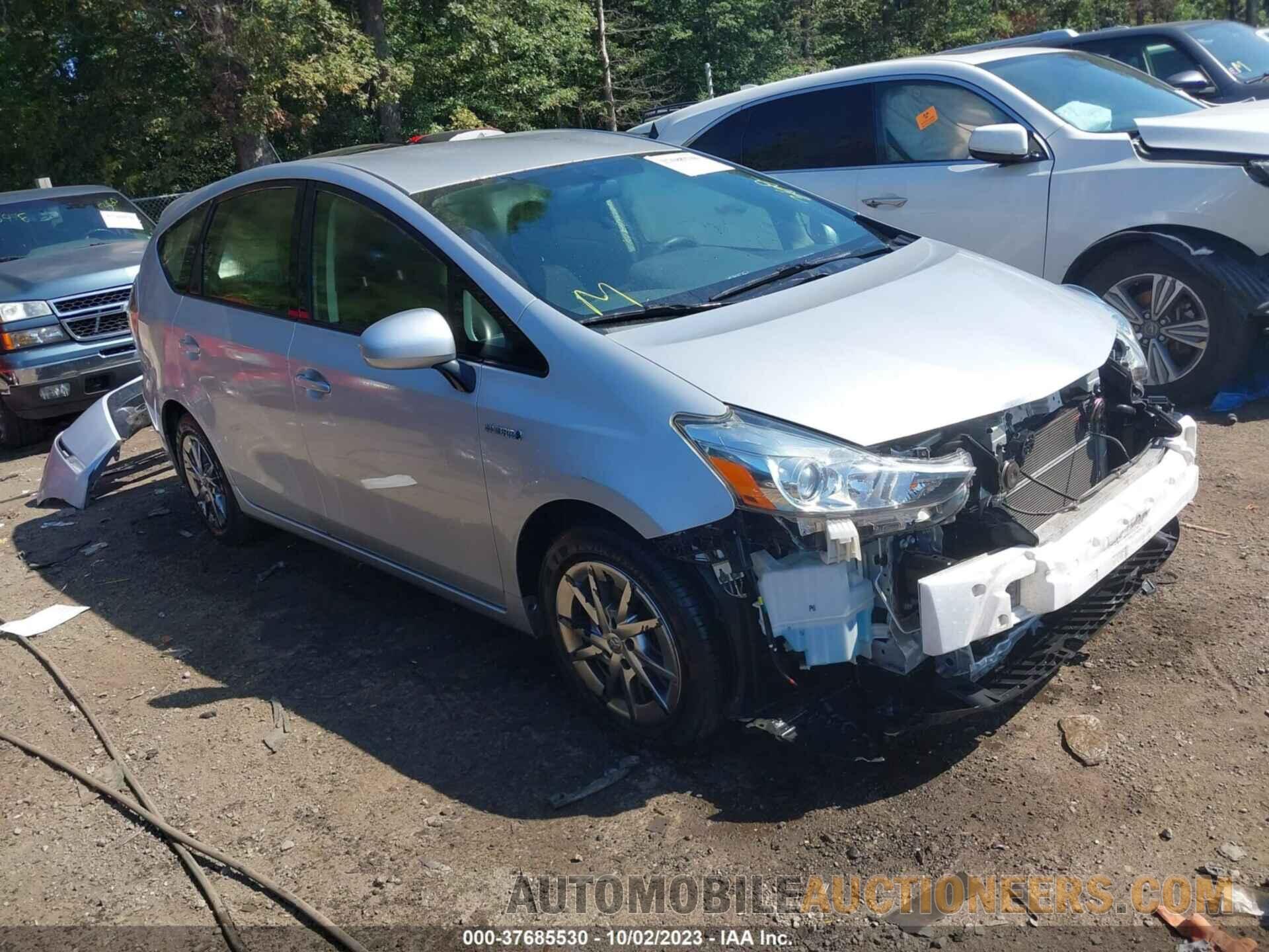 JTDZN3EU1FJ023683 TOYOTA PRIUS V 2015