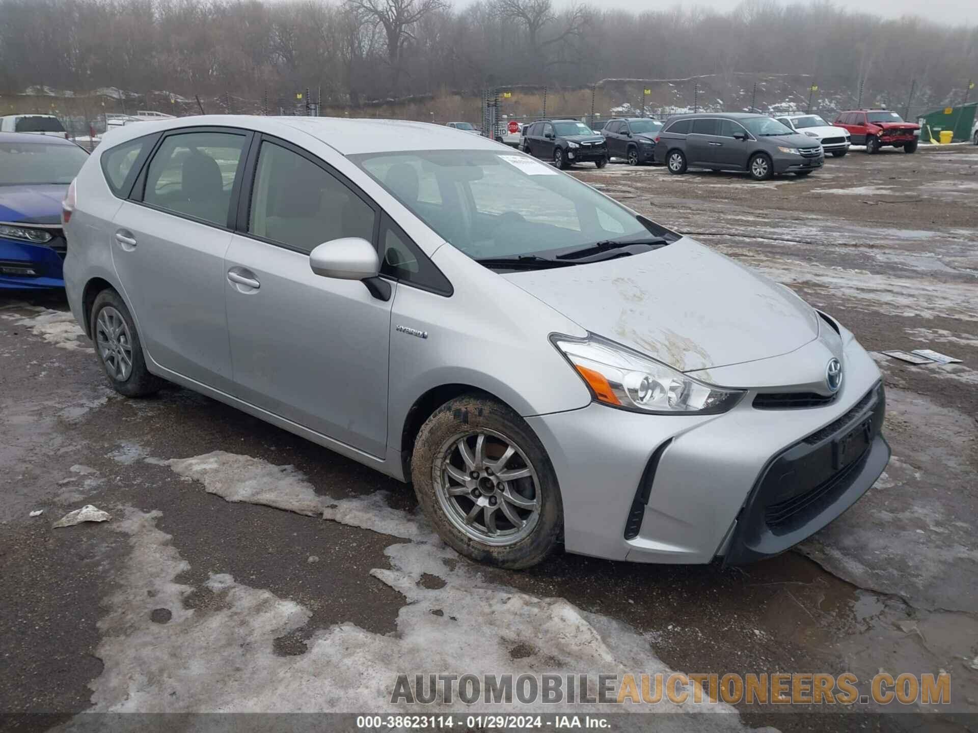 JTDZN3EU1FJ024042 TOYOTA PRIUS V 2015