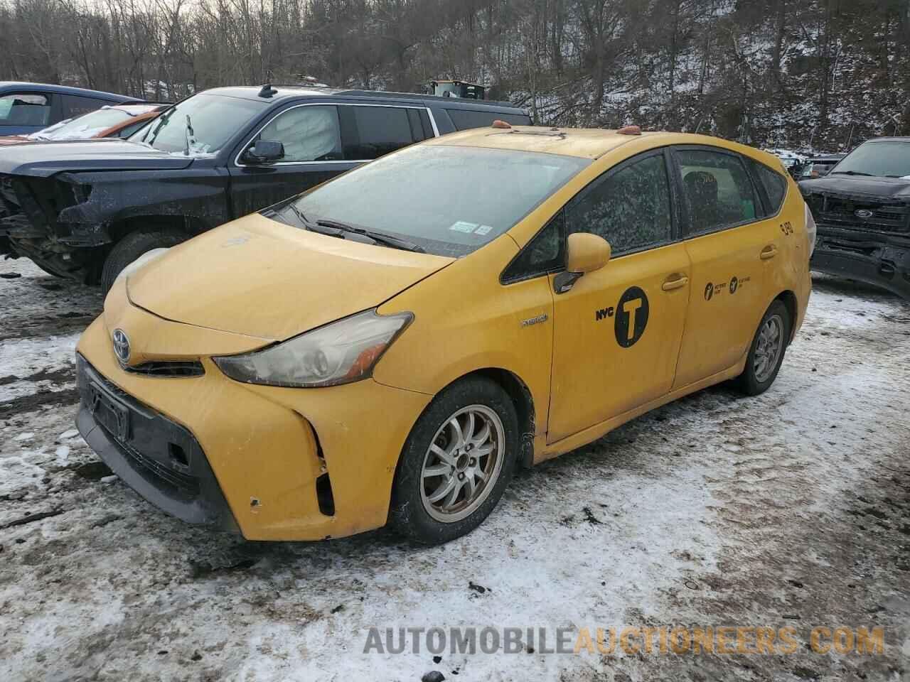 JTDZN3EU1FJ026163 TOYOTA PRIUS 2015