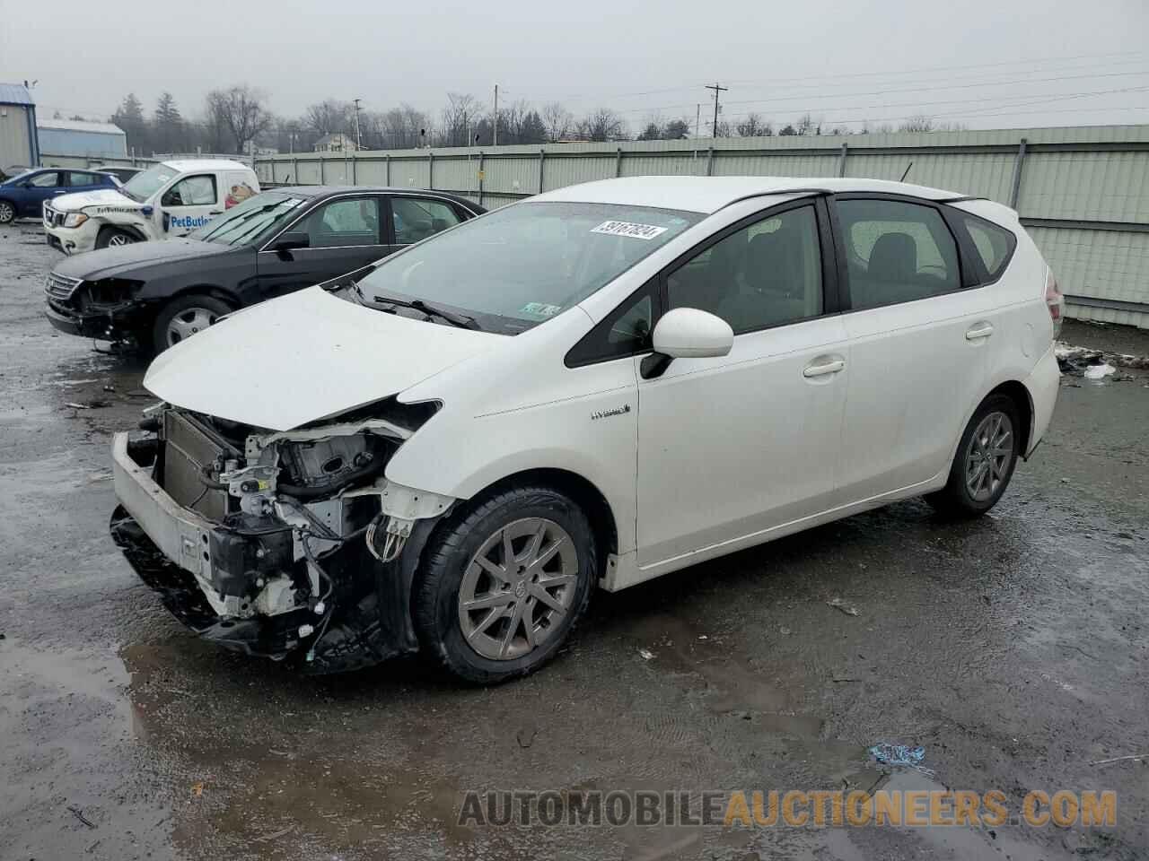 JTDZN3EU1FJ027524 TOYOTA PRIUS 2015