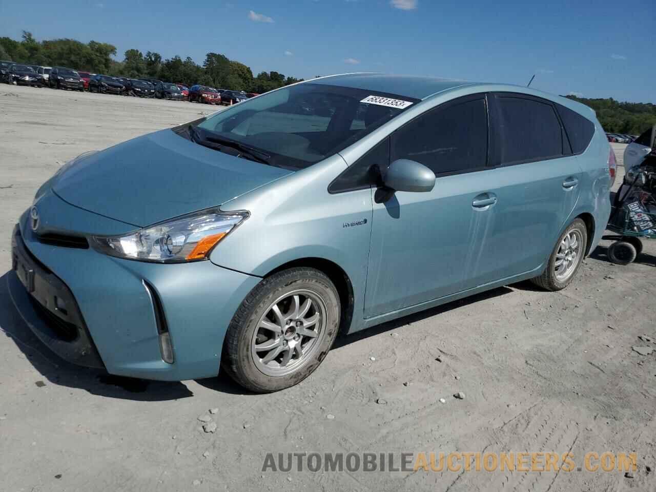 JTDZN3EU1FJ029371 TOYOTA PRIUS 2015