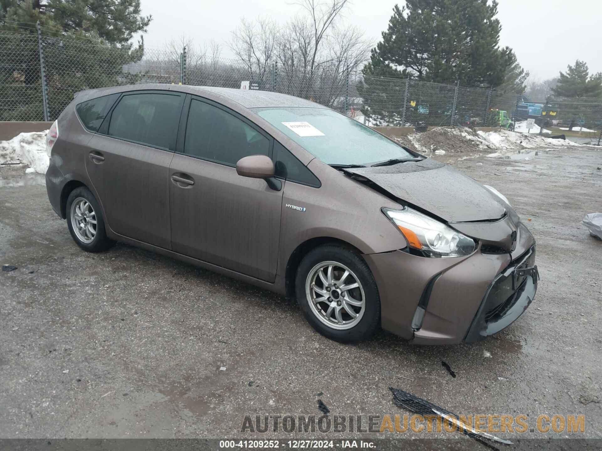 JTDZN3EU1FJ029600 TOYOTA PRIUS V 2015