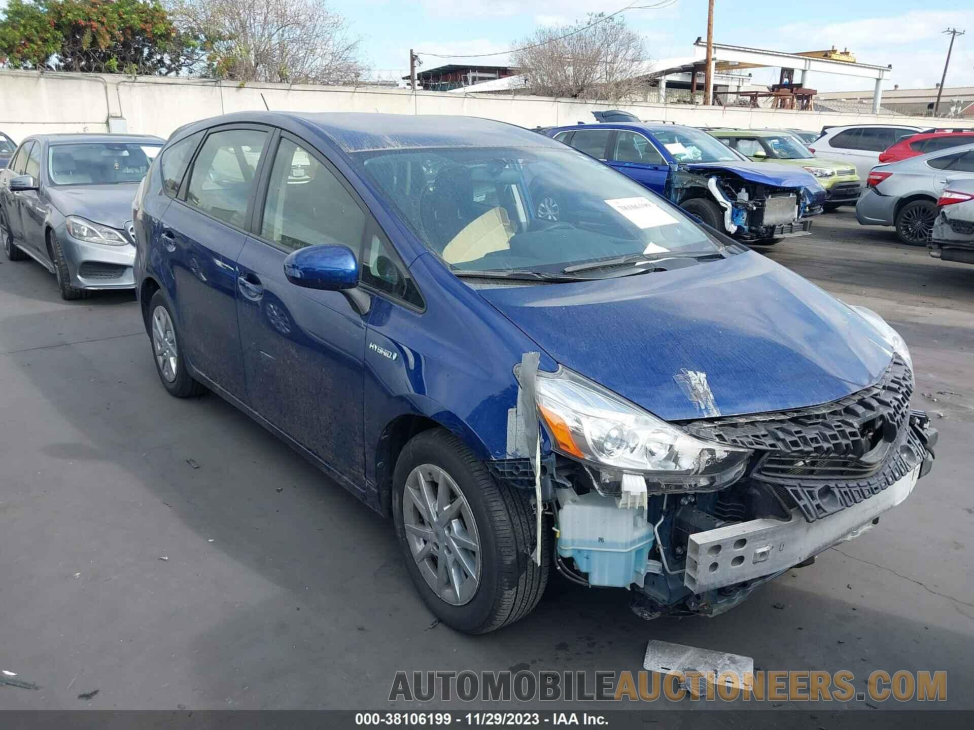 JTDZN3EU1FJ030097 TOYOTA PRIUS V 2015