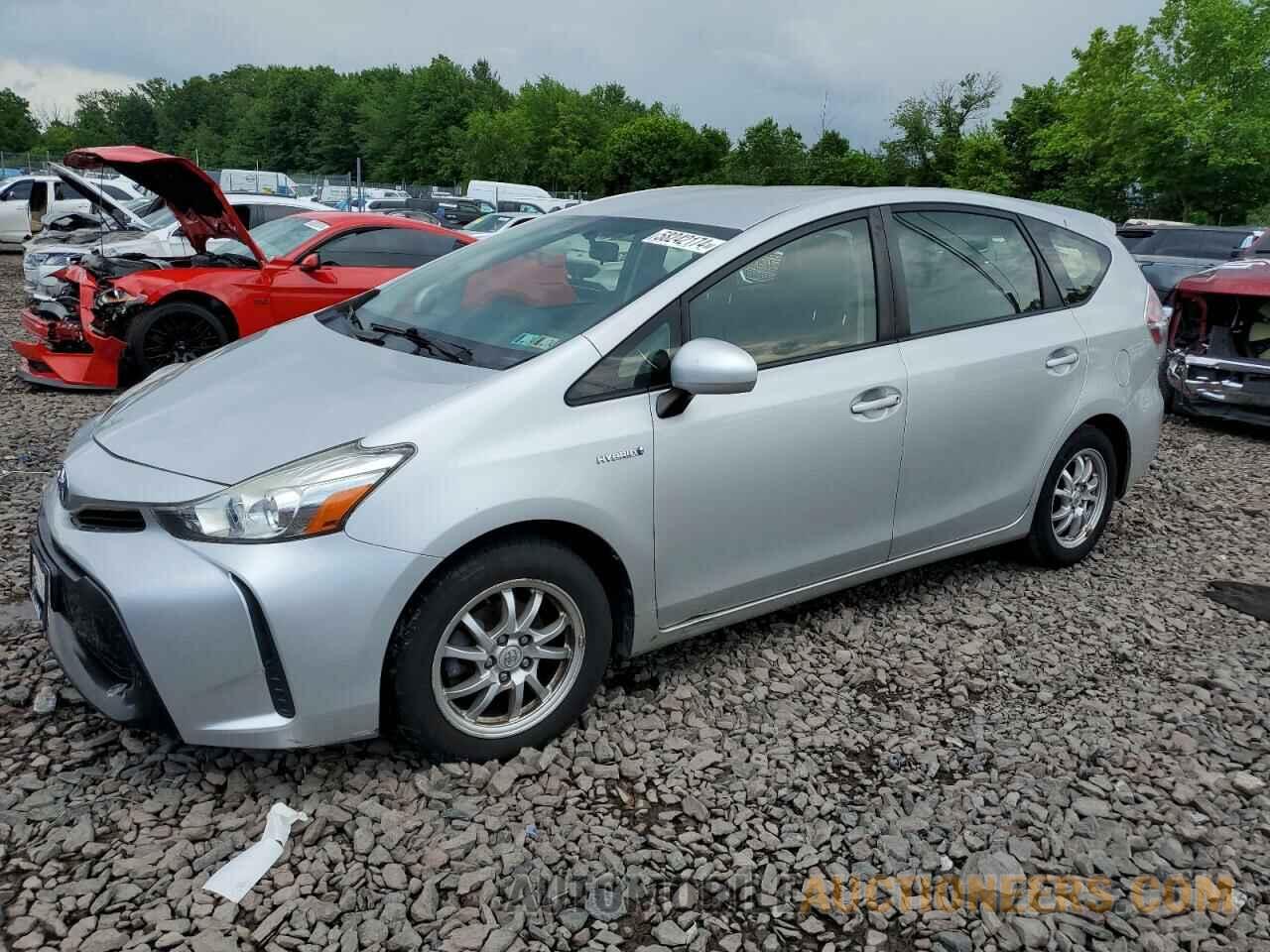 JTDZN3EU1FJ030830 TOYOTA PRIUS 2015