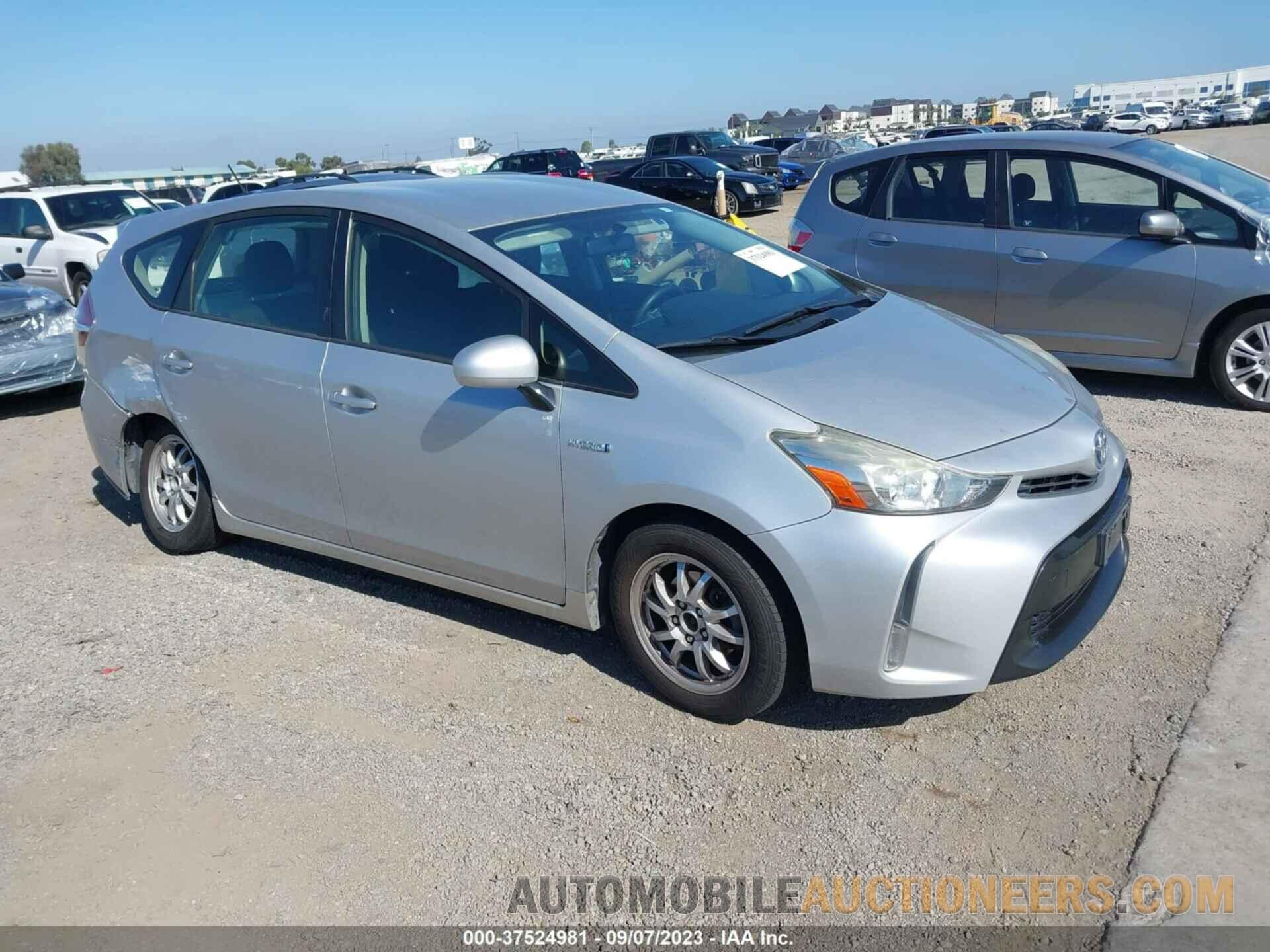 JTDZN3EU1FJ031850 TOYOTA PRIUS V 2015