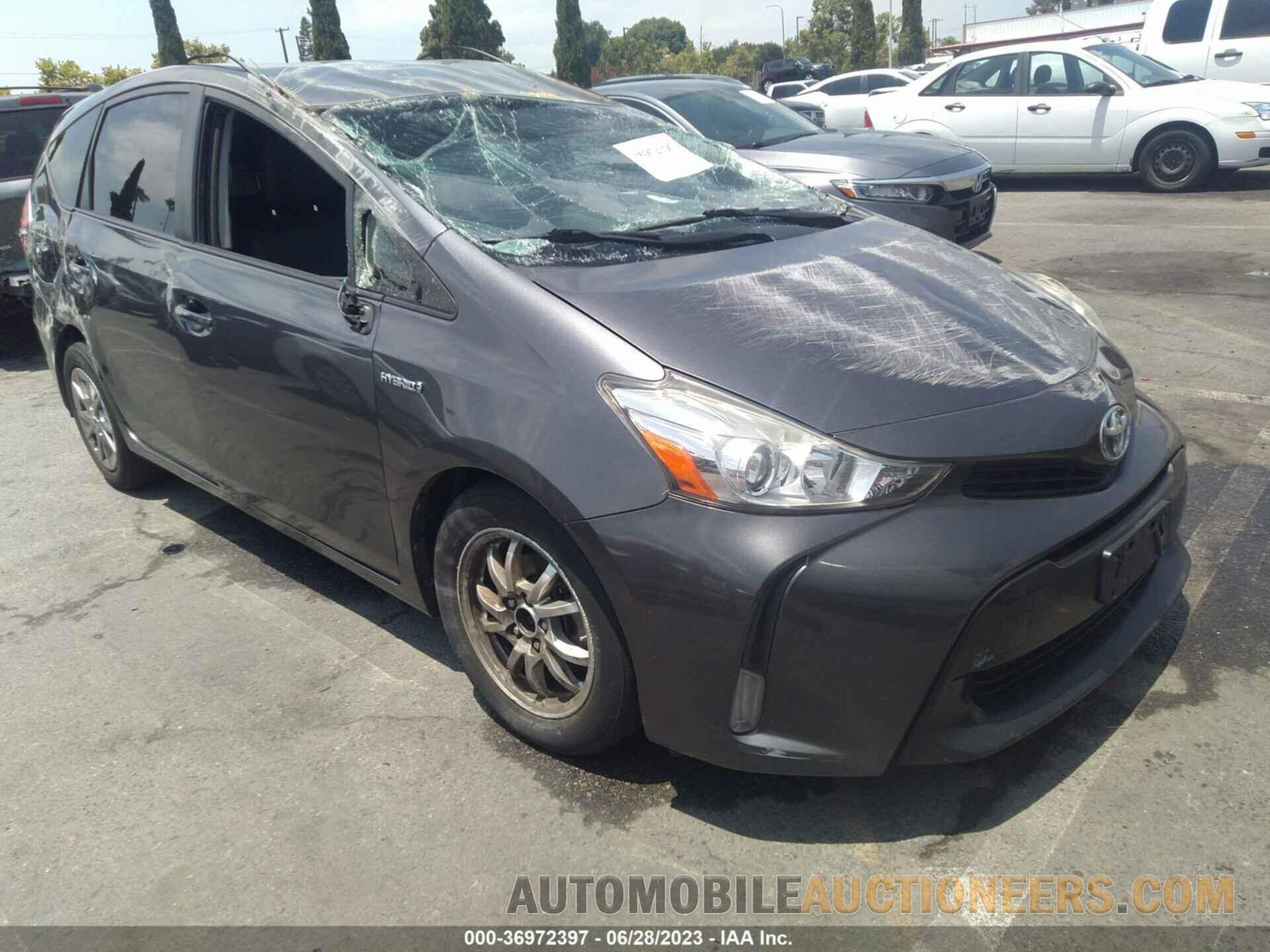 JTDZN3EU1FJ035512 TOYOTA PRIUS V 2015