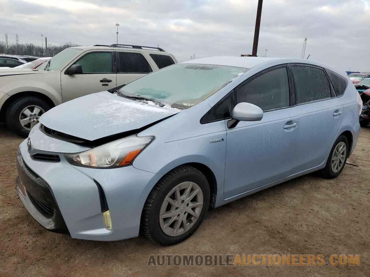 JTDZN3EU1FJ036613 TOYOTA PRIUS 2015