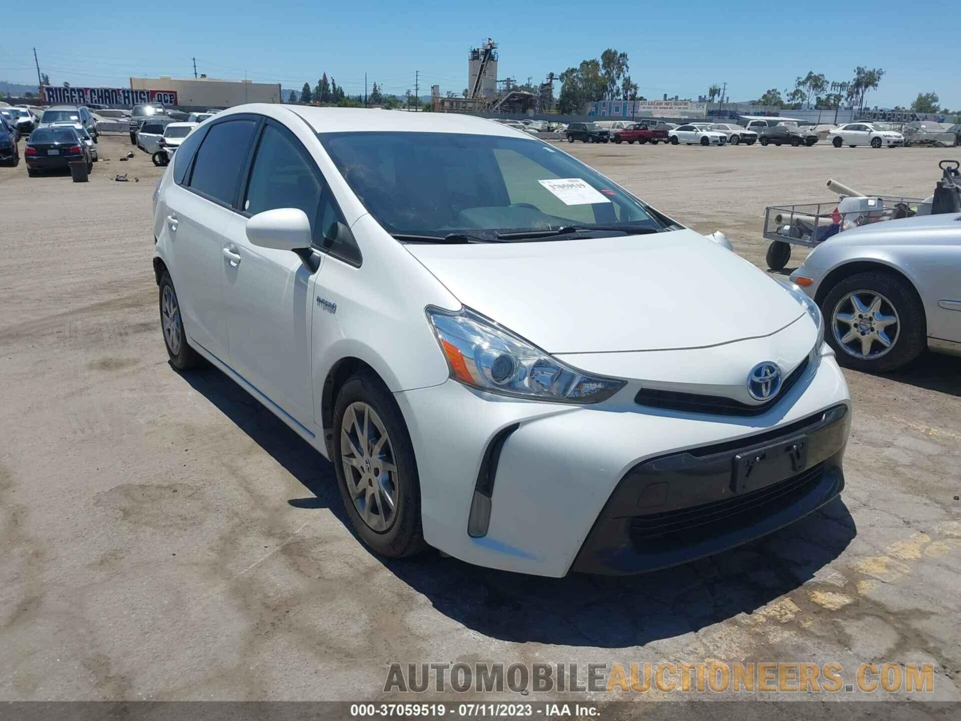 JTDZN3EU1FJ037017 TOYOTA PRIUS V 2015