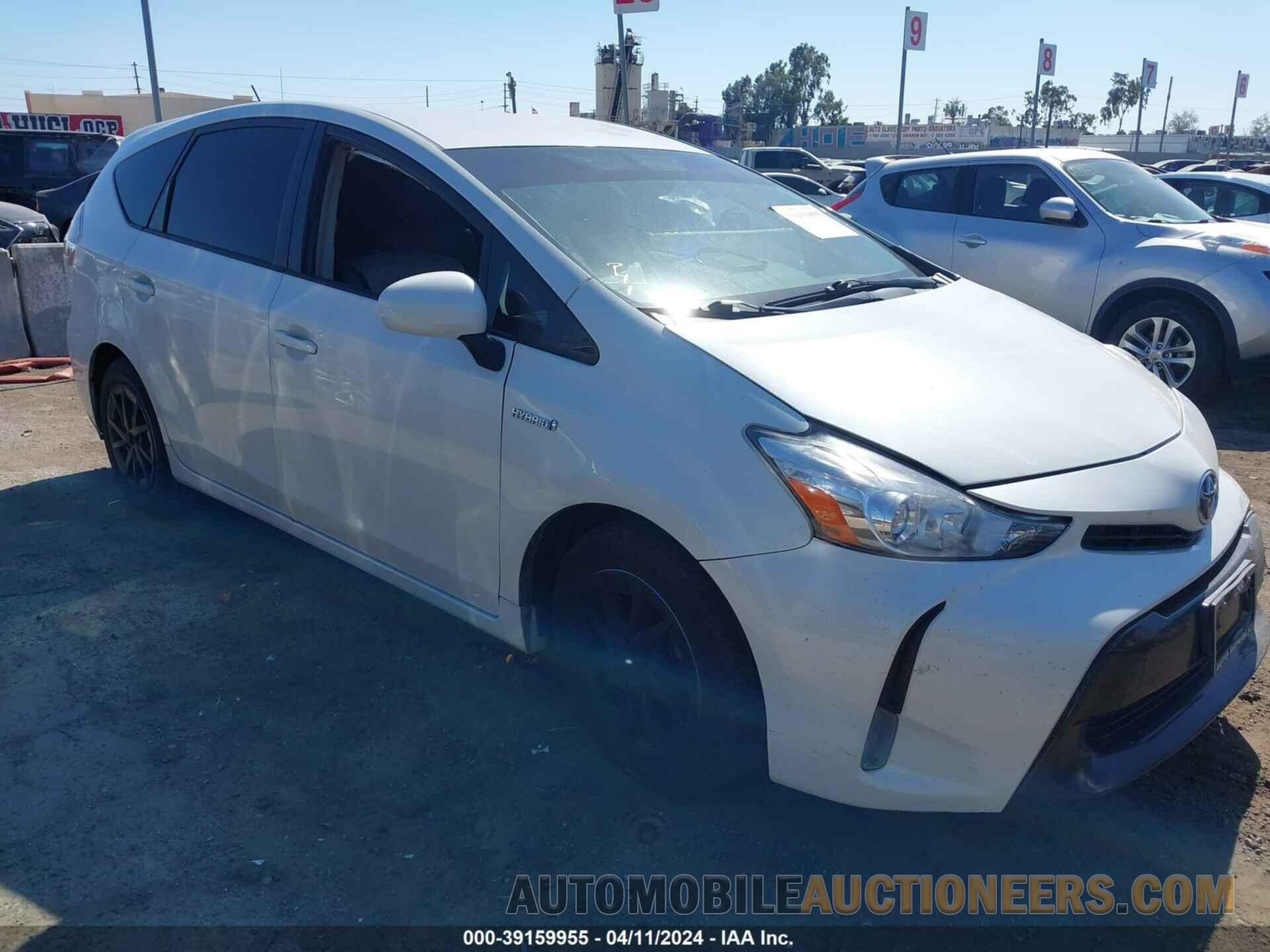 JTDZN3EU1FJ037311 TOYOTA PRIUS V 2015