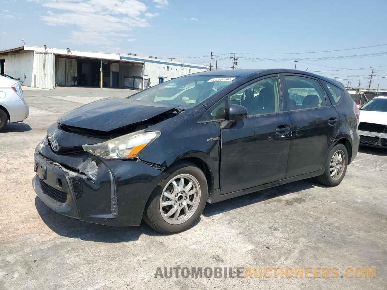 JTDZN3EU1FJ037874 TOYOTA PRIUS 2015