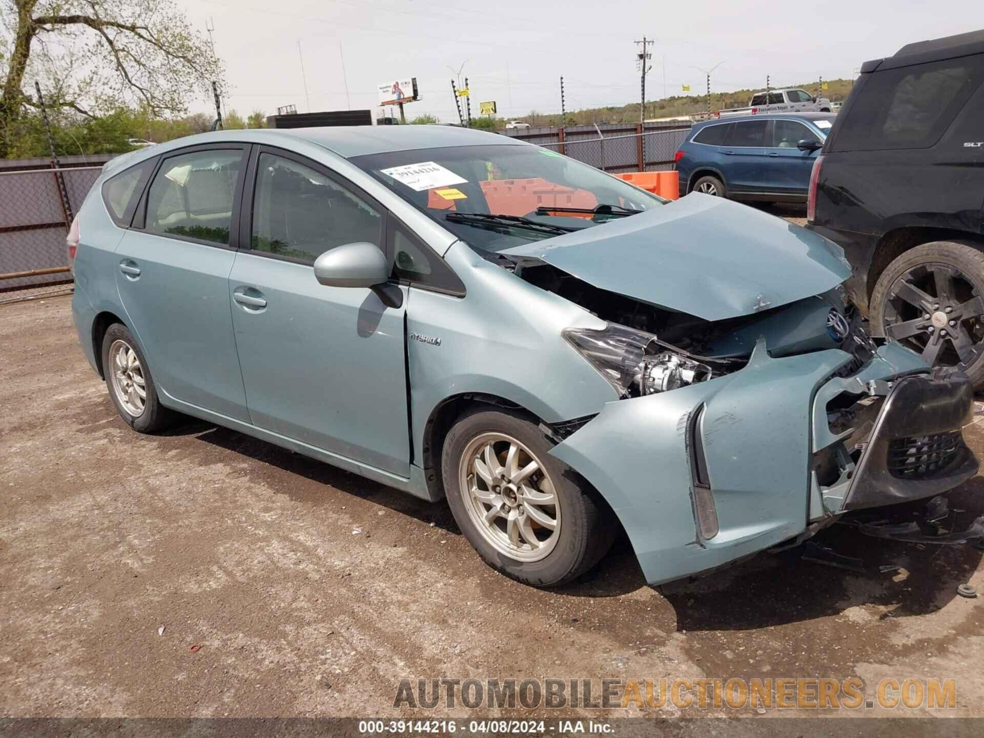 JTDZN3EU1FJ040130 TOYOTA PRIUS V 2015